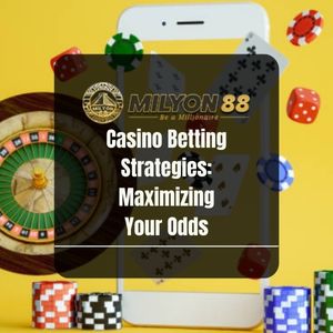 Milyon88 - Casino Betting Strategies Maximizing Your Odds - Logo - Milyon88a