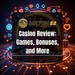 Milyon88 - Casino Review Games Bonuses and More - Logo - Milyon88a