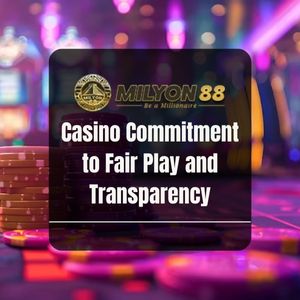 Milyon88 - Casino Commitment to Fair Play and Transparency - Logo - Milyon88a