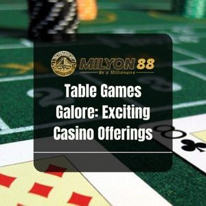 Milyon88 - Table Games Galore Exciting Casino Offerings - Logo - Milyon88a