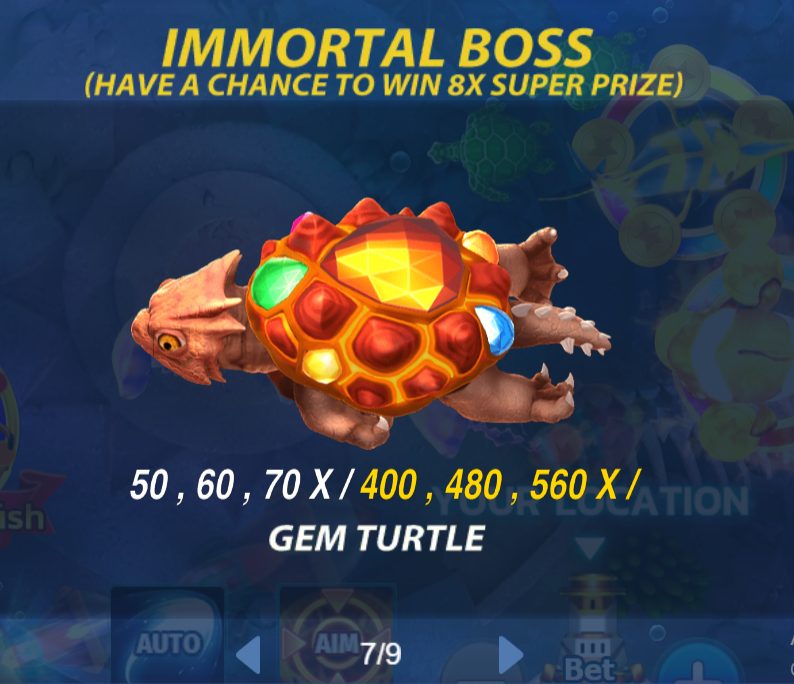 milyon88-mega-fishing-payout-boss-gem-turtle-milyon88a