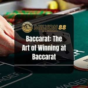 Milyon88 - Baccarat The Art of Winning at Baccarat - Logo - Milyon88a